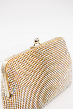 Load image into Gallery viewer, Crystal Mesh Clutch - Aurora