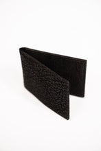 Load image into Gallery viewer, Men's black full grain leather wallet