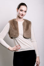 Load image into Gallery viewer, Demi-Couture Fur Trim Overcoat