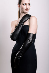 Leather Opera Gloves