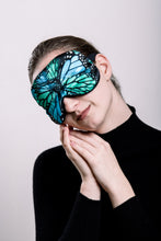 Load image into Gallery viewer, Monarch Eye Mask - Aqua