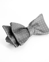 Load image into Gallery viewer, Silver Bow Tie