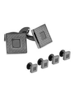 Square Cufflink and Stud Set- SOLD OUT