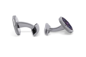 Diamond London Eye Cuff Links