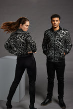 Load image into Gallery viewer, Men&#39;s Dazzling Crystal Bomber Jacket