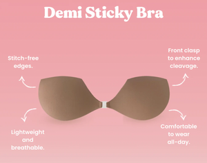 Demi Sticky Bra - Beige