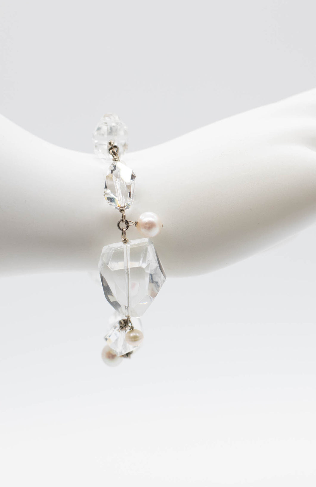 Crystal and Pearl Bracelet