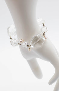 Crystal and Pearl Bracelet