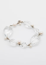 Load image into Gallery viewer, Crystal and Pearl Bracelet