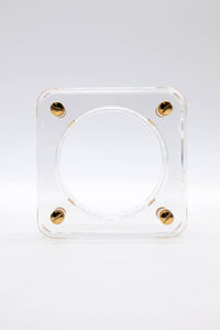 Square Lucite Bangle