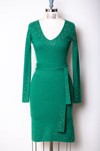 Cashmere Dress - Green