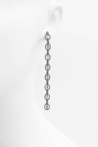 Hestia Halo Drop Earrings