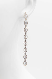 Hestia Halo Drop Earrings