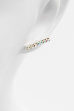 Load image into Gallery viewer, Crystal Bar Earrings