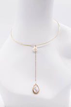 Load image into Gallery viewer, Pearl Drop Necklace- SOLD OUT