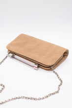 Load image into Gallery viewer, Pebble Embossed Leather and Lucite Clutch